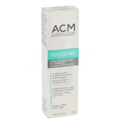 Acm Trigopax Crème Soin Protecteur Irritation Plis T/75ml à Pont à Mousson