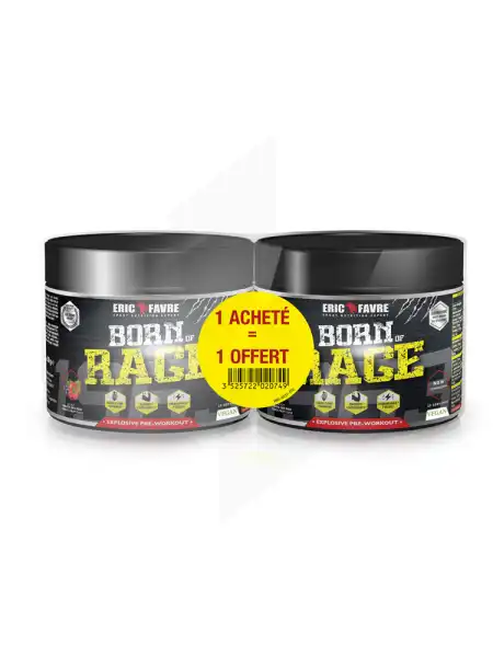 Eric Favre Born Of Rage Explosive Pre-workou 250 G