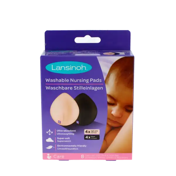 Lansinoh Coussinet Lavable D'allaitement B/8