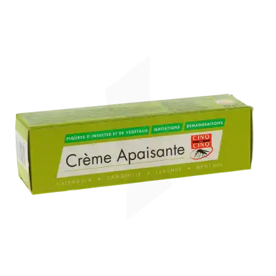 Cinq Sur Cinq Natura Crème Apaisante 40 G à UGINE