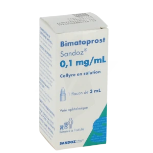 Bimatoprost Sandoz 0,1 Mg/ml, Collyre En Solution