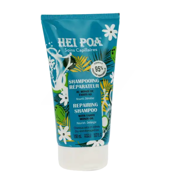 Hei Poa Monoi Capillaire Shampooing Réparateur T/150ml