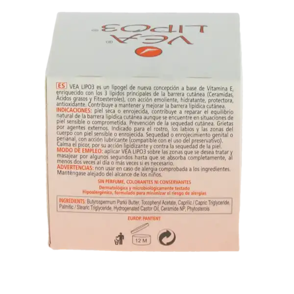 Vea Lipo 3 Crème Réparatrice Pot/50ml