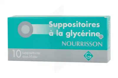 Gilbert Suppositoires Glycerine Bb, Bt 10 à PINS-JUSTARET