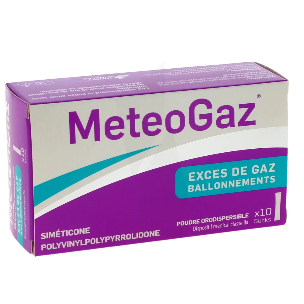 Meteogaz Poudre Orodispersible 10 Sticks