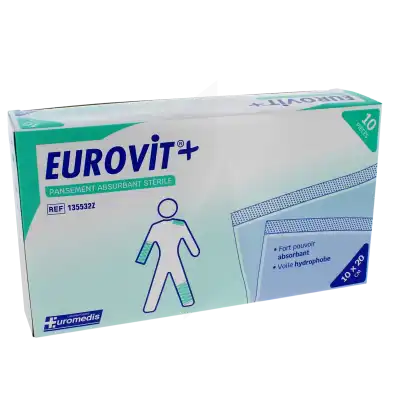 Eurovit+ Pans Abs St 10x20cm B/10 à Mérignac