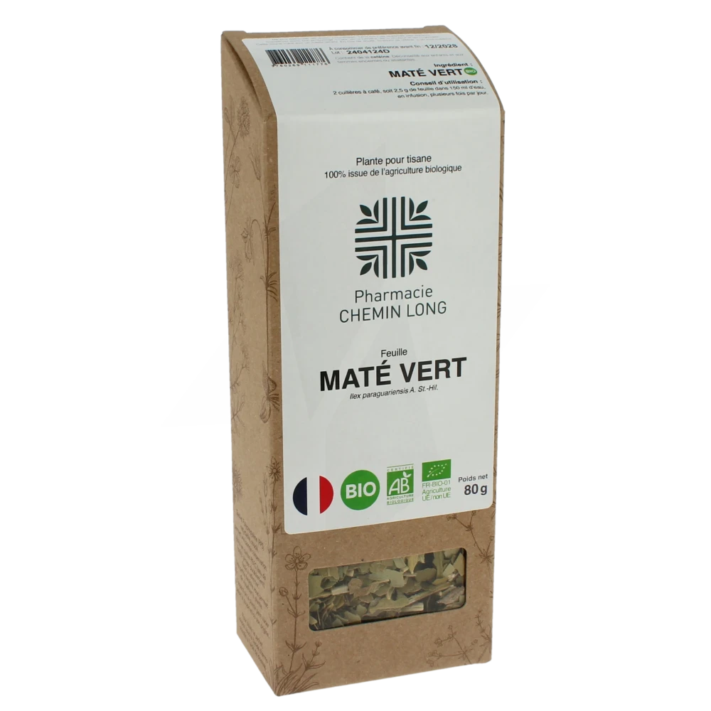 L'herbothicaire Maté Vert Bio Tisane B/80g