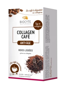Biocyte Collagen Morning Solution Buvable Café 10 Sticks