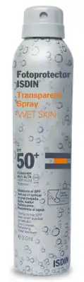 Isdin Spf50 Spray Transparent Wet Skin Fl/250ml à Andernos