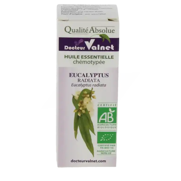 Docteur Valnet Huile Essentielle Bio, Eucalyptus Radiata 10ml