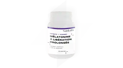 Santalis Mélatonine à Libération Prolongée 1,9 Cpr Pilulier/30 à Frouzins
