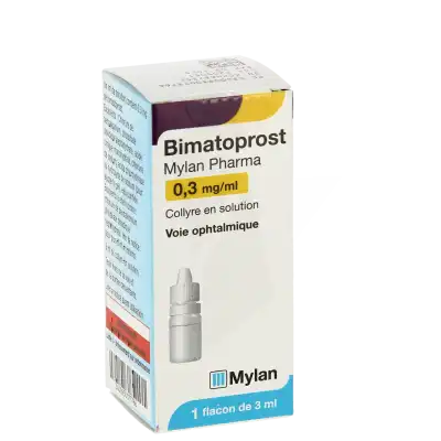 Bimatoprost Viatris 0,3 Mg/ml, Collyre En Solution à SAINT-SAENS