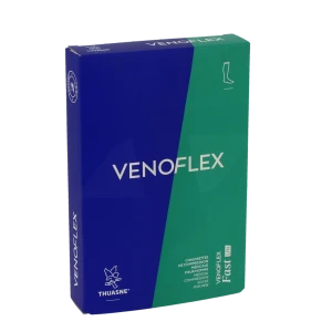 Venoflex Fast 2 Chaussette Lin Homme Noir T3l