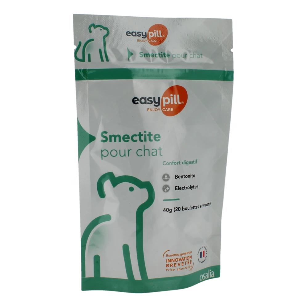 Easypill Smectite Chat Boulette B/20*2 G