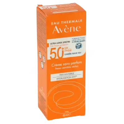 Avene Solaire Spf50+ Cr Sans Parfum TrÈs Haute Protection T/50ml à Annecy