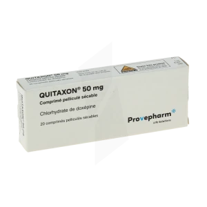 Quitaxon 50 Mg, Comprimé Pelliculé Sécable