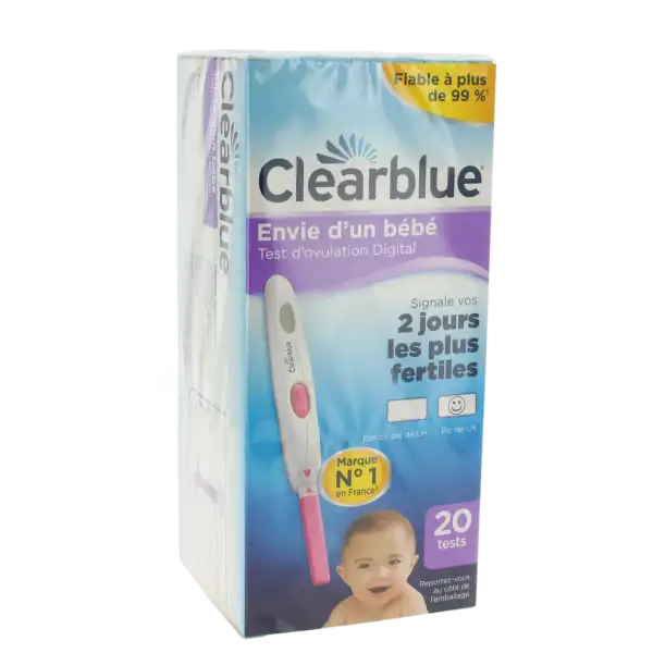 Clearblue Test D'ovulation 1 Hormones B/20