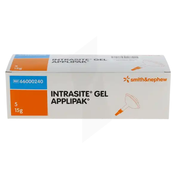 Intrasite Gel Applipak, Flacon 15 G , Bt 5