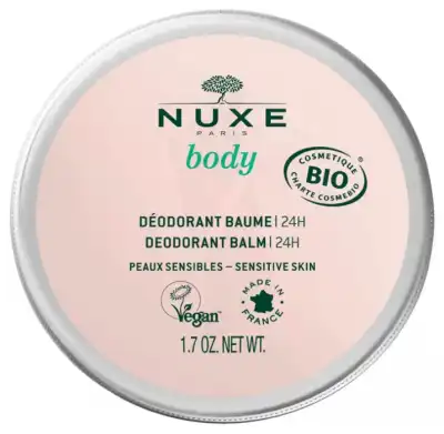 Nuxe Body Déodorant Baume Pot/50ml à Beaujeu-Saint-Vallier-Pierrejux-et-Quitteur