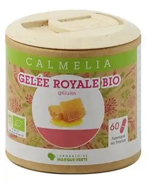 Calmelia Gelée Royale Bio 100mg Gélules  Boîte De 60 à BIGANOS