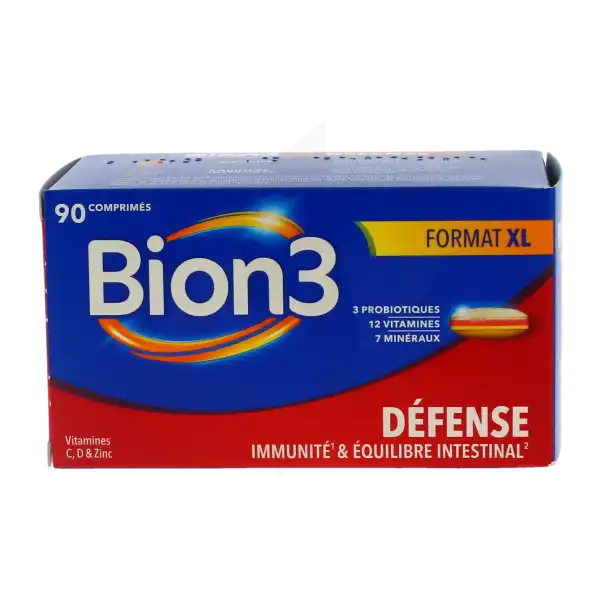 Bion 3 Défense Adulte Comprimés Boîte De 90