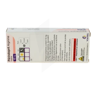 Perindopril Arginine Viatris 10 Mg, Comprimé Pelliculé