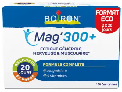 Boiron Mag'300+ Comprimés B/160 à ST-ETIENNE-DE-TULMONT