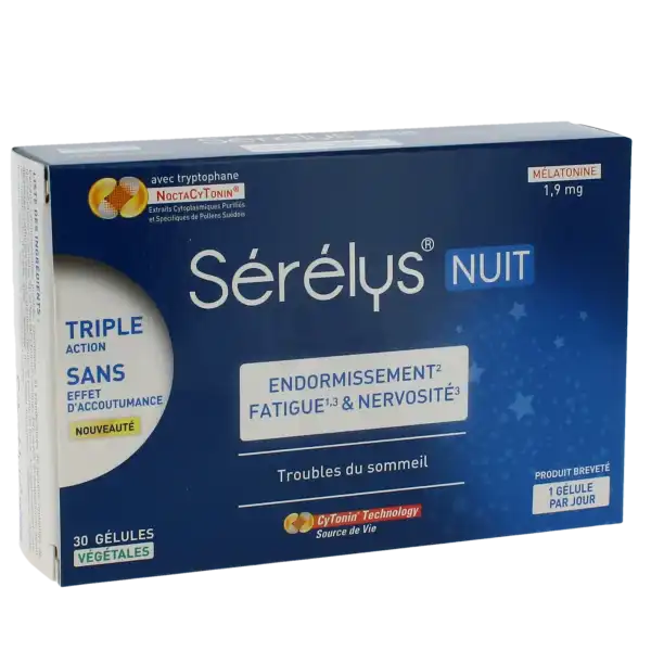 Sérélys Nuit Gélules B/30