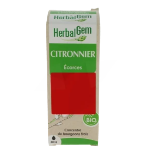 Herbalgem Citronnier Macérat Bio Fl Cpte-gttes/30ml