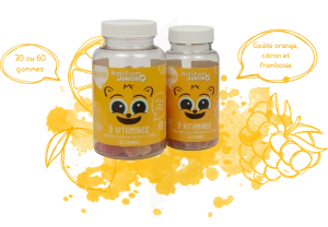Nat&form Junior Ours+ 9 Vitamines 30 Oursons