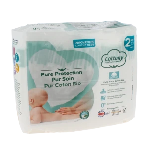 Cottony Couche Bébé T2 3-6kg B/38