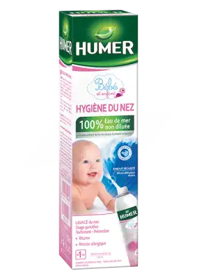 Humer Hygiène du nez - spray nasal 100% eau de mer Nourrisson / Enfant