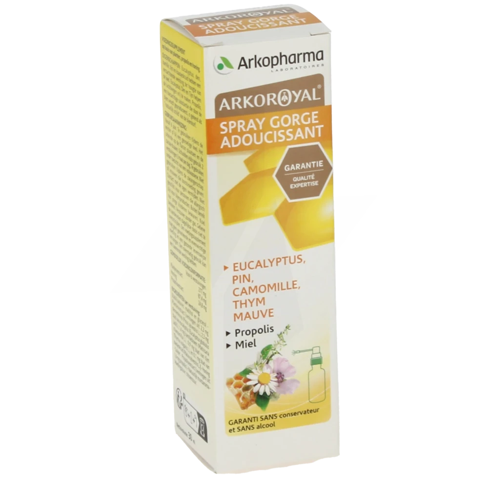 Arkoroyal Propolis Spray Adoucissant Gorge Fl/30ml