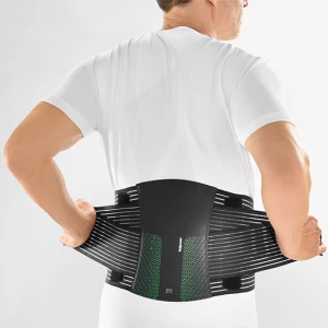 Velpeau Classic Dorsamix Ceinture Lombaire Noir/vert Taille 5 Hauteur 21cm