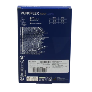 Venoflex Fast 2 Chaussette Laine Homme Noir Taille 2n
