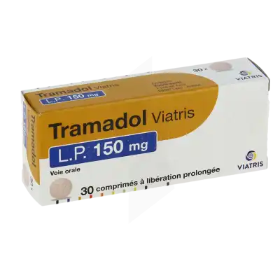 Tramadol Viatris Lp 150 Mg, Comprimé à Libération Prolongée à La Ricamarie