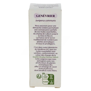 Docteur Valnet Huile Essentielle Bio, Genevrier 10ml