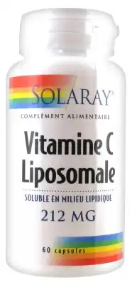 Solaray Vitamine C Liposomale 212 Mg 60 Capsules à LIEUSAINT