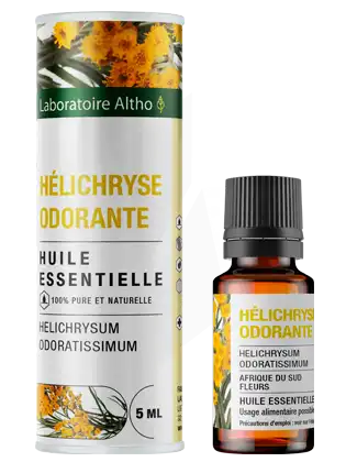 Laboratoire Altho Huile Essentielle Hélichryse Odorante 5ml