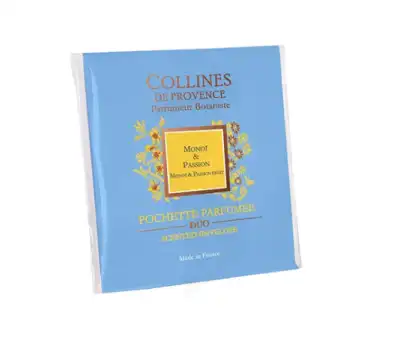 Collines De Provence Pochette Parfumée Duo Monoï Passion Sachet/6g à BIGANOS