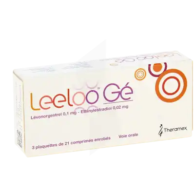 Leeloo 0,1 Mg/0,02 Mg, Comprimé Enrobé à Lherm