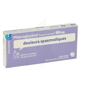 Phloroglucinol Biogaran Conseil 80 Mg, Comprimé Orodispersible