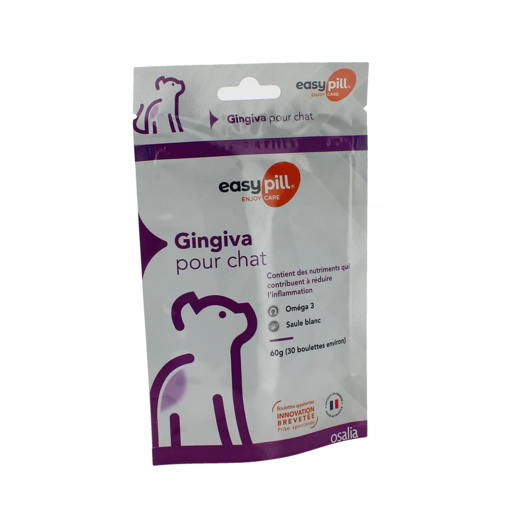 Easypill Chat Gingiva Boulette B/30*2 G