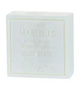 Savon De Marseille Musc Blanc - Pain De 100g à Saintes