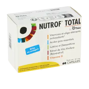 Nutrof Total Caps Maintien D'une Vision Normale B/60 à CLERMONT-FERRAND