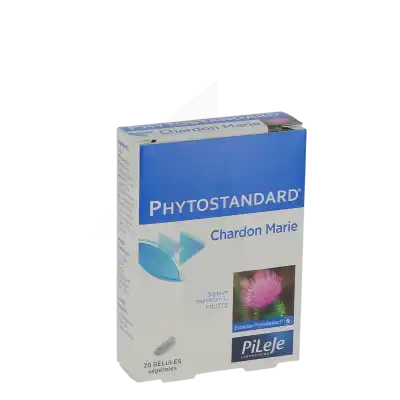 Pileje Phytostandard - Chardon Marie 20 gélules végétales