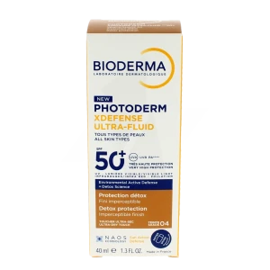 Bioderma Photoderm Xdefense Ultrafluide Spf50+ Cr 04 Fl/40ml