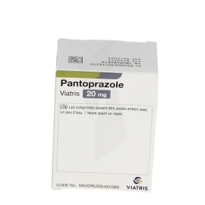 Pantoprazole Viatris 20 Mg, Comprimé Gastro-résistant