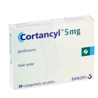 CORTANCYL 5 mg, comprimé sécable