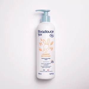Rivadouce Bébé Bio Liniment Nettoyant Change Fl Pompe/500ml